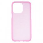 Funda Silicona Lisa Rosa para iPhone 13 Pro