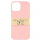 Funda Biodegradable Rosa para iPhone 13 Mini