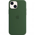 Apple MagSafe Funda Silicona Verde Trébol para iPhone 13 Mini