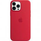 Apple MagSafe Funda Silicona Roja para iPhone 13 Pro Max