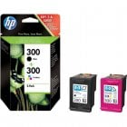 HP 300 Pack 2 Cartuchos Tinta Original Negro + Tricolor