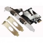 L-Link Placa PCI-e 2 Portas Serie RS232