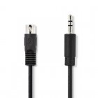 Valueline Cable de Audio DIN 5 Pines a Jack 3.5mm Macho/Macho 1m Valueline Cable de Audio DIN 5 Pines a Jack 3.5mm Macho/Macho 1m