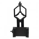 Soporte Smartphone para Microscopio Monocular Negro