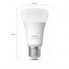 Philips Pack 4 Bombillas Hue White LED E27 9W Blanco Cálido