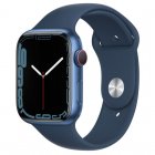 Apple Watch Series 7 GPS + Cellular 45mm Aluminio Azul con Correa Deportiva Azul