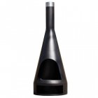 RedFire Kingston Chimenea Acero Negro Mate