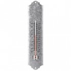 Esschert Design OZ10 Termómetro de Pared de Zinc 30 cm