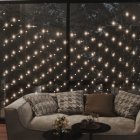 Red De Luces Navidad 204 Led Blanco Frío 3x2m Interior/exterior Con