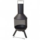 ProGarden Chimenea de Metal 116cm