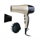 EDM Secador de Pelo Negro/Oro 2200W