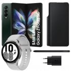 Samsung Pack Galaxy Z Fold3 5G 512GB Verde + Funda + S Pen + Cargador + Galaxy Watch4 Bluetooth 44mm Plata Samsung Pack Galaxy Z Fold3 5G 512GB Verde + Funda + S Pen + Cargador + Galaxy Watch4 Bluetooth 44mm Plata