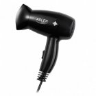 Adler Secador de Pelo Plegable 1400W Negro
