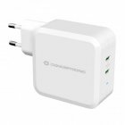 Conceptronic Althea Cargador de Pared 2xUSB-C 100W Blanco