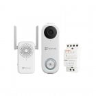 EZVIZ DB1C Kit de Campainha com Vídeo Wi-Fi Resolução 1080P