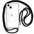 Cool Funda con Cordón Negro para iPhone 13 Mini