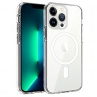 Cool Funda Magnética Transparente para iPhone 13 Pro