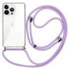 Cool Funda con Cordón Violeta para iPhone 13 Pro