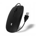 Subblim Wired Flat Mouse Ratón Óptico Ultradelgado USB 1200DPI