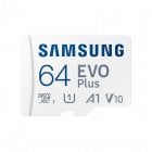 Samsung EVO Plus MicroSDXC 64GB UHS-I U1 V10 Clase 10 con Adaptador
