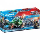 Playmobil City Action Kart Policial: Persecución Ladrón de Caja Fuerte