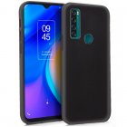 Cool Funda Silicona Negro para TCL 20 SE
