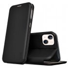 Cool Funda Flip Cover Elegance Negro para iPhone 13 Mini