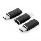 Adaptador MicroUSB para USB-C Pack 3 Unids