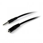 Startech Cable Alargador de Auriculares Minijack Macho/Hembra 2m Startech Cable Alargador de Auriculares Minijack Macho/Hembra 2m