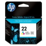HP 22 Cartucho Tinta Original Tricolor HP 22 Cartucho Tinta Original Tricolor