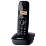 Panasonic KXTG1611 Teléfono Inalámbrico DECT Negro Panasonic KXTG1611 Teléfono Inalámbrico DECT Negro