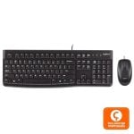 Set tastiera e mouse Logitech Desktop MK120 (PT)