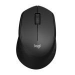 Logitech M330 Silent Plus Ratón Inalámbrico Negro 1000DPI
