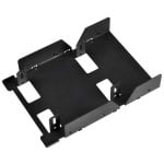 Adattatore per alloggiamento Silverstone SDP08B-E da 3,5" a 2,5" nero