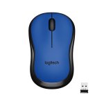 Mouse wireless silenzioso Logitech M220 blu