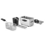 Friteuse Orbegozo FDR25 2,5L 2000W Acier Inoxydable Thermostat