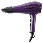 Secador de Pelo Profesional Jata JBSC1065 2200W 3 Temperaturas 3 Velocidades con Difusor Morado