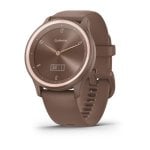 Orologio Smartwatch Garmin Vívomove Sport Cocoa con dettagli Peach Gold