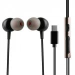 Muvit M1C Auriculares Estéreo Magnéticos USB Tipo C Pretos