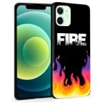 Coque Cool Dessins Feu pour iPhone 12 / 12 Pro