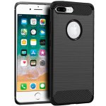 Cool Funda Carbón Negro para iPhone 7 Plus/8 Plus