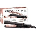 Prancha de Cabelo Profissional Cerâmica Bellissima My Pro Steam B28 100 230ºC 3 Definições Vapor Preto