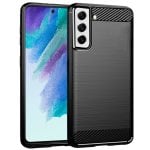 Cool Capa para Samsung Galaxy S21 FE G990B Carbono Preta