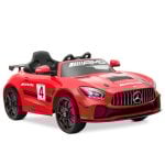 Playkin Coche Eléctrico Mercedes GT4 12V Rojo