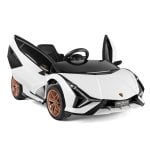 Playkin Coche Eléctrico Lamborghini Sian 12V Blanco Playkin Coche Eléctrico Lamborghini Sian 12V Blanco