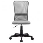 VidaXL Silla de Oficina Malla Gris