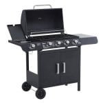 Outsunny Barbacoa de Gas 4+1 Quemadores