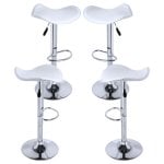 Packs Taburetes Altos - Pack 4 Taburetes Rox - Blanco