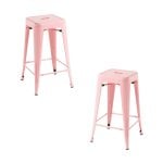 Packs Taburetes Bajos - Pack 2 Taburetes Torix Bajos - Rosa