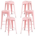 Packs Taburetes Bajos - Pack 6 Taburetes Torix Bajos - Rosa